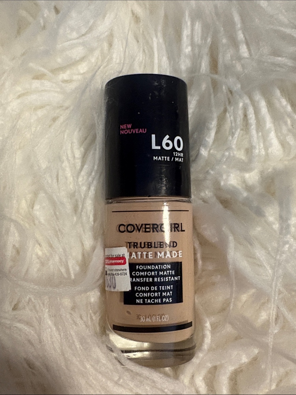 COVERGIRL TruBlend Matte Made Foundation L60 Natural Beige